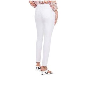 NYDJ ALINA Convertible Ankle LEGGING Lift X Tuck White Jeans Pants Size 6P
